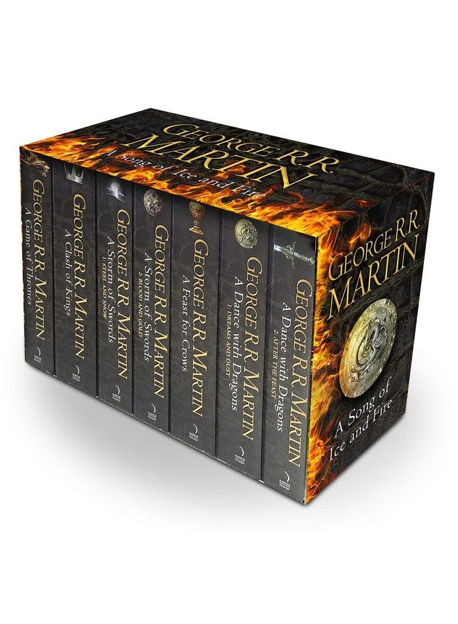 A Song of Ice and Fire - A Game of Thrones: The Complete Boxset of 7 Books